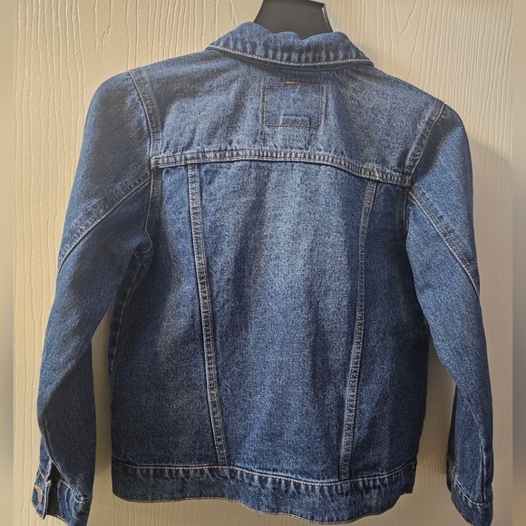 Levi's Classic Indigo Kids Denim Jacket Size S (8/10) Relaxed Fit - Picture 2 of 3
